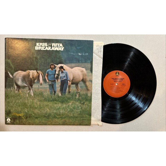 Rita Coolidge & Kris Kristofferson Vinyl LP Lot Set Of 3 • Breakaway, Full Moon - Picture 2 of 8